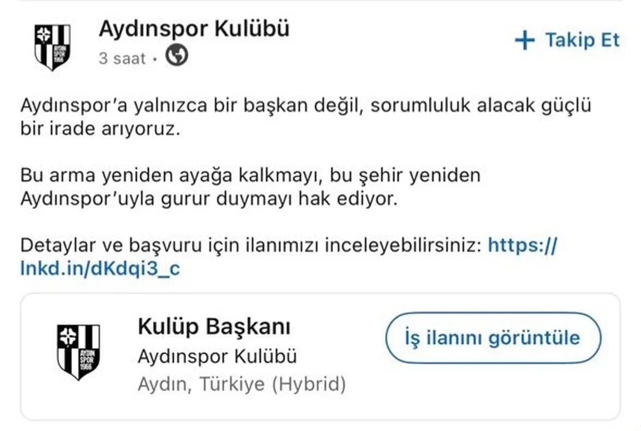 Bir zamanlar Süper Lig’deydi, şimdi sosyal medyadan başkan arıyor!