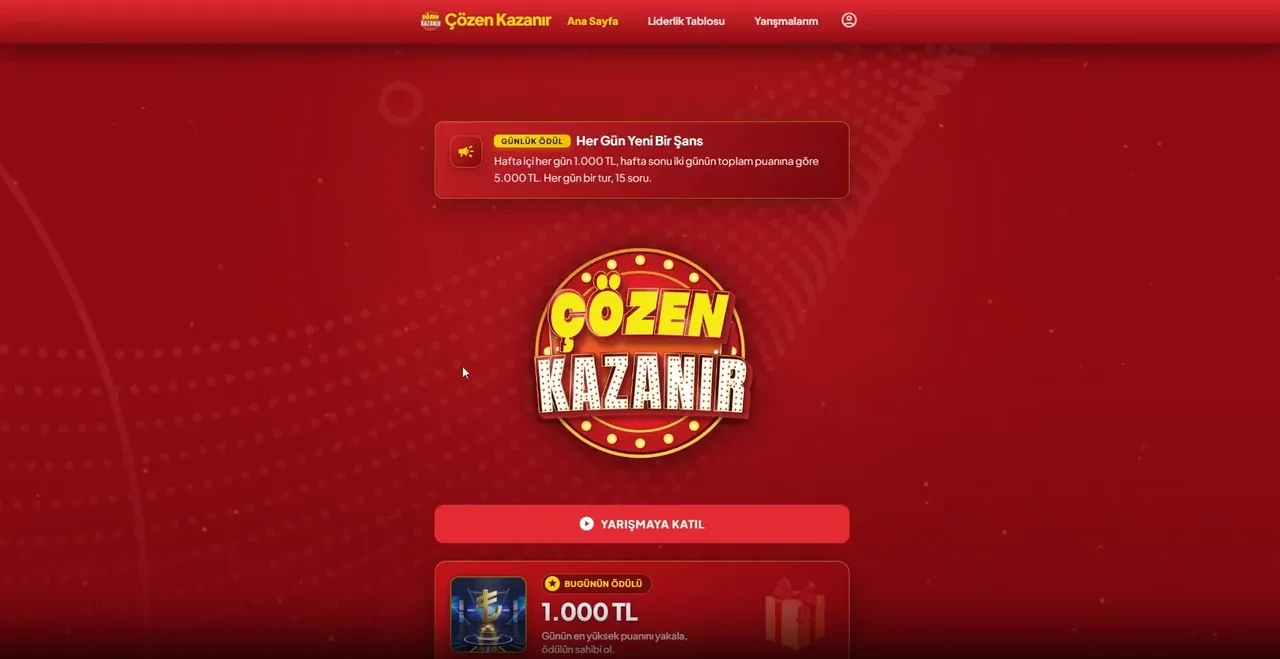 Çözen Kazanır nasıl oynanır, para ödülü ne kadar? Çözen Kazanır yarışması tekrar başlıyor