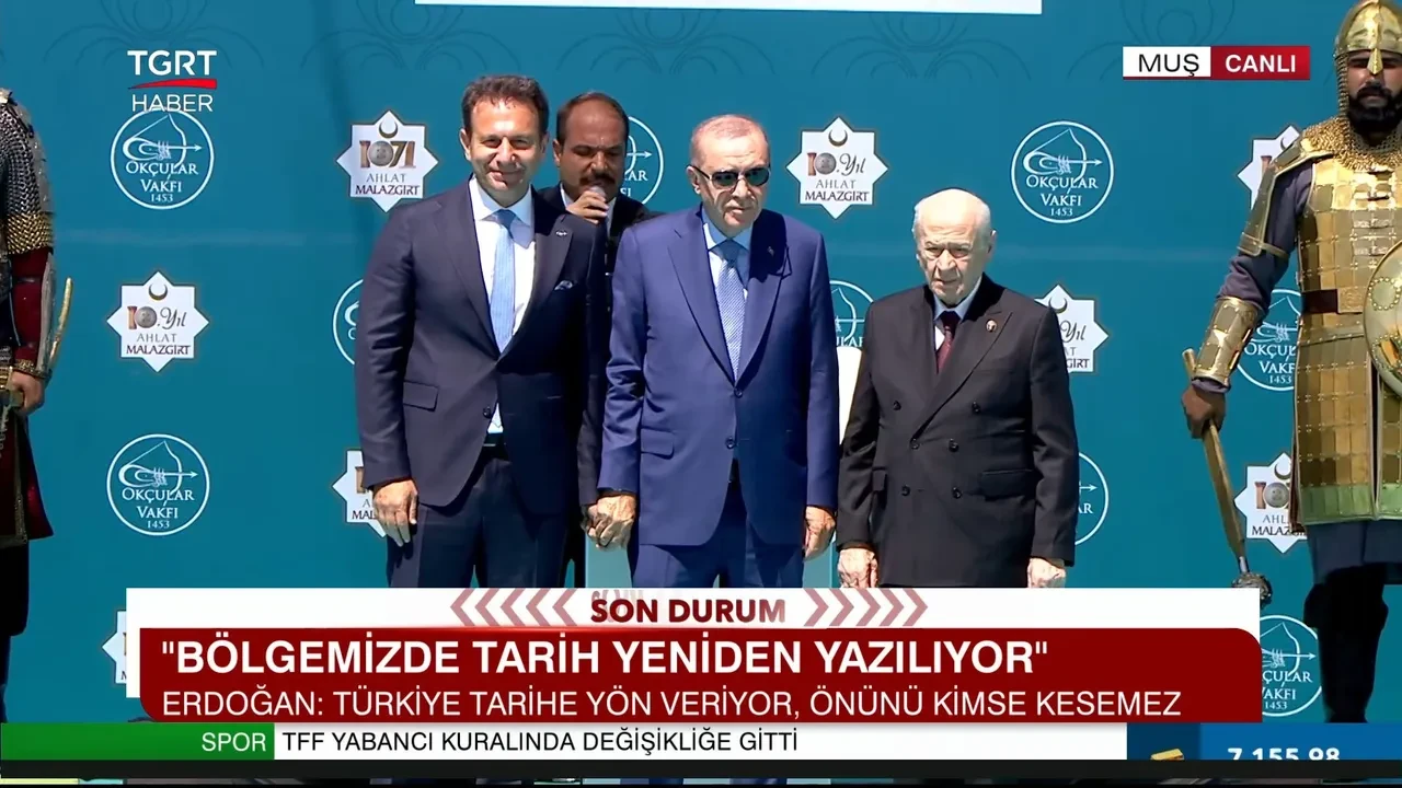 Cumhurbaşkanı Erdoğan'dan tüm dünyaya net mesaj: Bölgemizde tarih yeniden yazılıyor