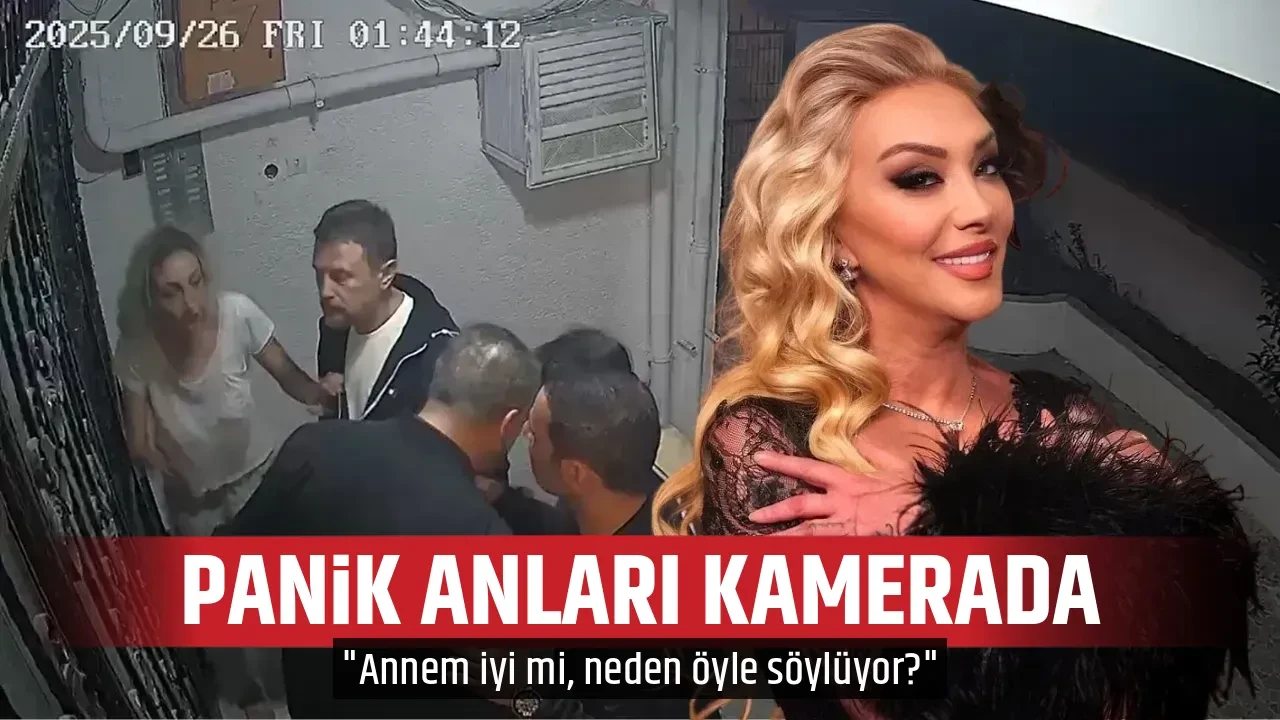 PANİK ANLARI KAMERADA