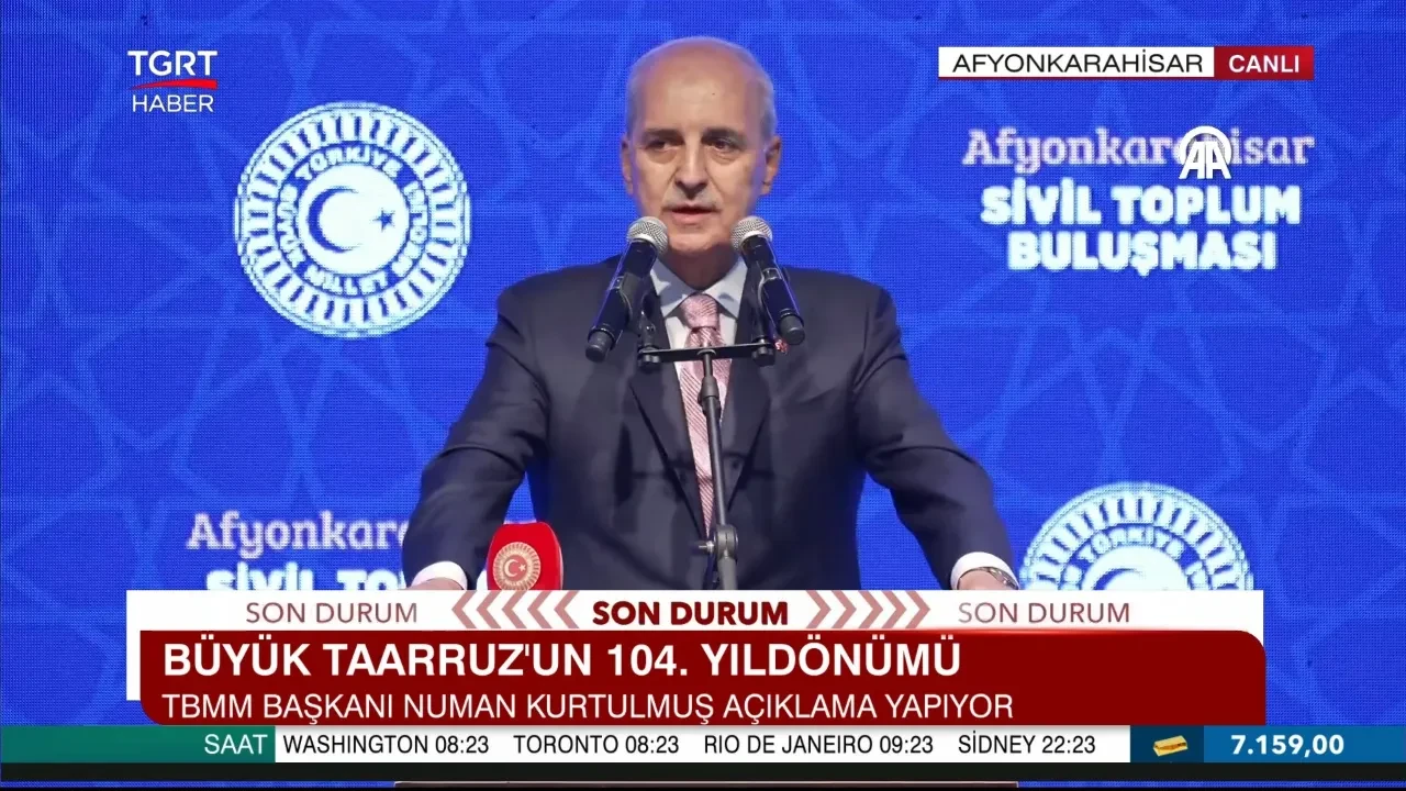 Numan Kurtulmuş'tan önemli açıklamalar: Emperyalizmin ikinci planı bozuldu