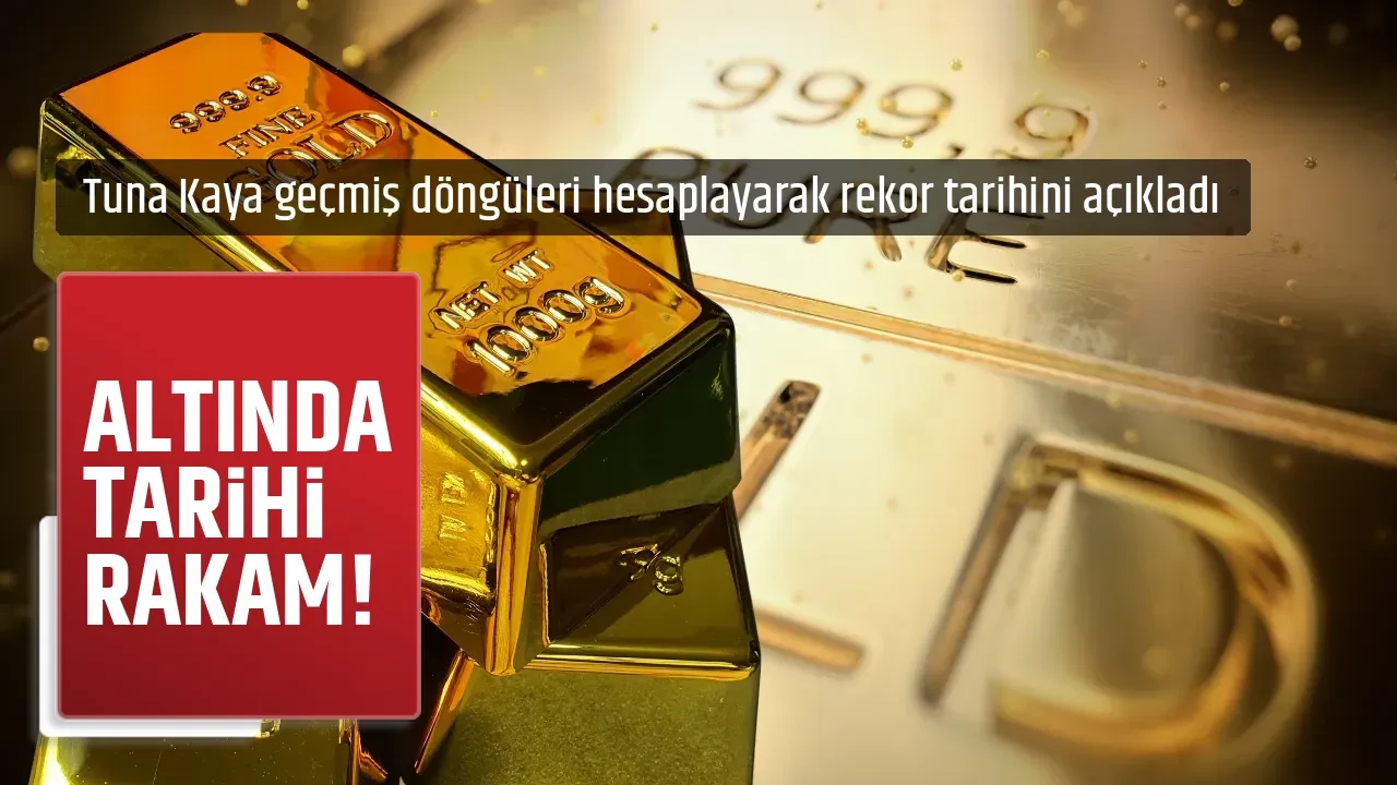 ALTINDA TARİHİ RAKAM!