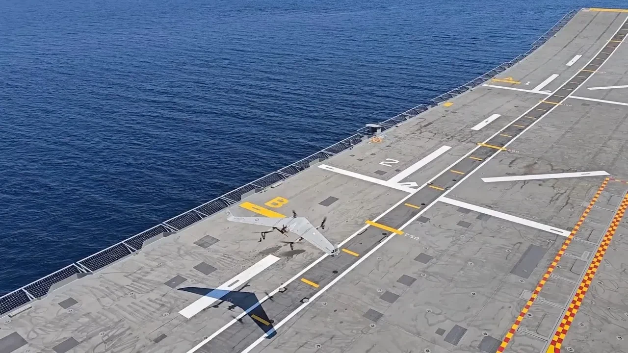 Bayraktar KALKAN DİHA TCG Anadolu'dan havalandı! MSB resmen duyurdu