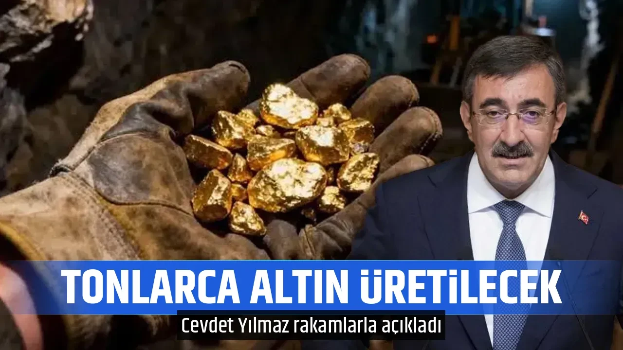 TONLARCA ALTIN ÜRETİLECEK