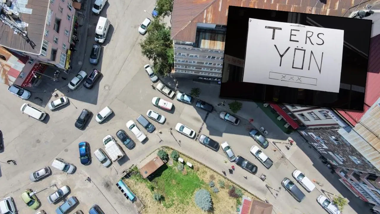Esnafı canından bezirdi! Ters yön tabelası yetmedi, esnaf bir tabela daha astı