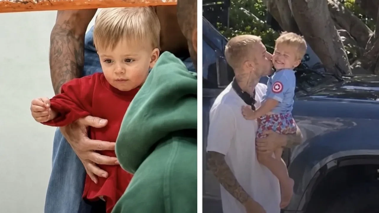 Justin Bieber’ın oğlunun yüzü ilk kez ortaya çıktı! Babasına benzerliği şaşırttı