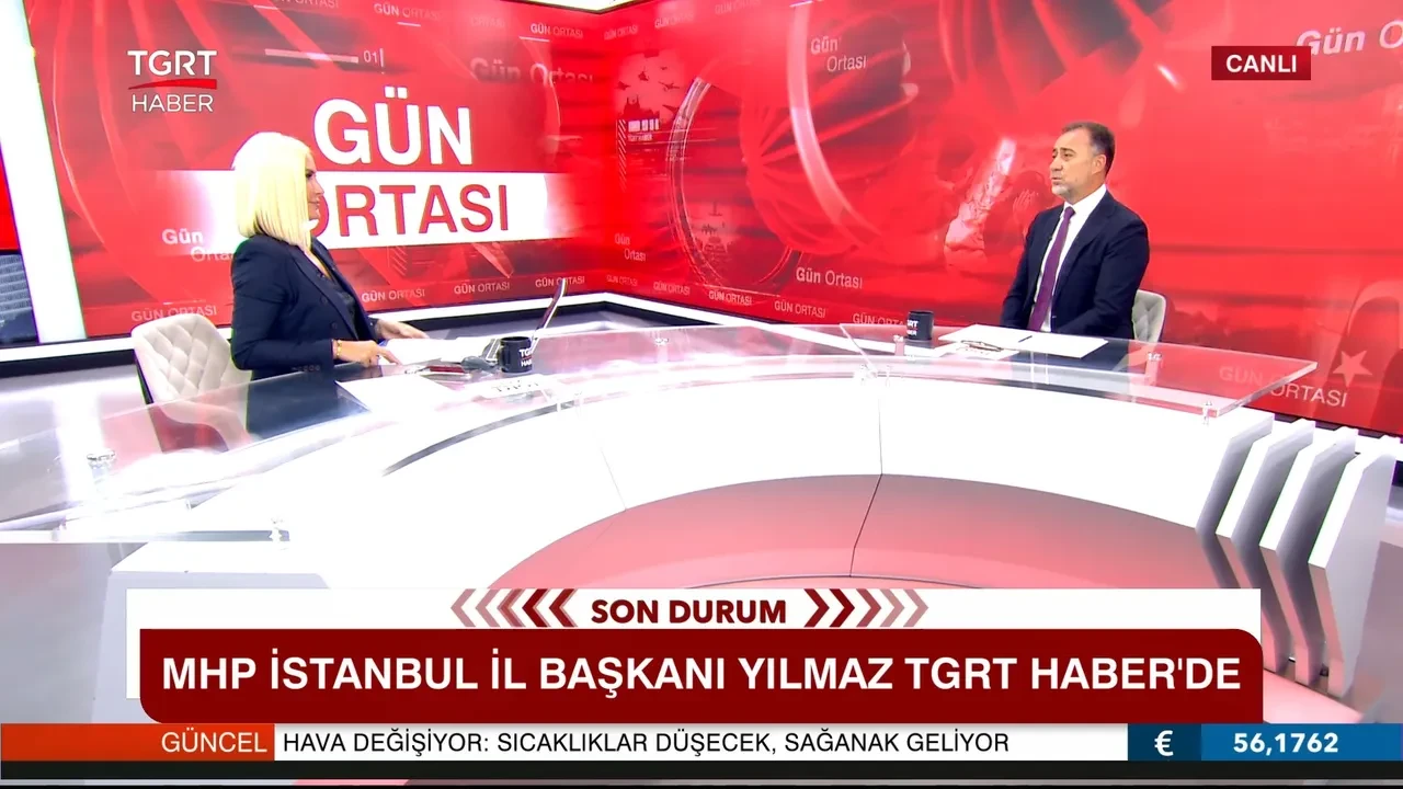 MHP İstanbul İl Başkanı Volkan Yılmaz'dan TGRT Haber'e özel açıklamalar