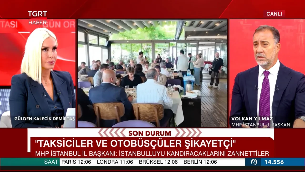 MHP İstanbul İl Başkanı Volkan Yılmaz'dan TGRT Haber'e özel açıklamalar