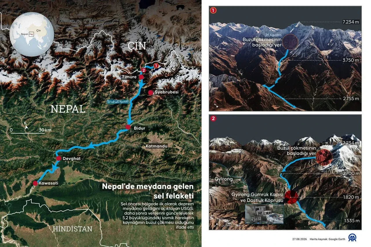 Nepal'de sel neden oldu? Nepal sel felaketinde kaç kişi kayboldu, ölü sayısı kaç?