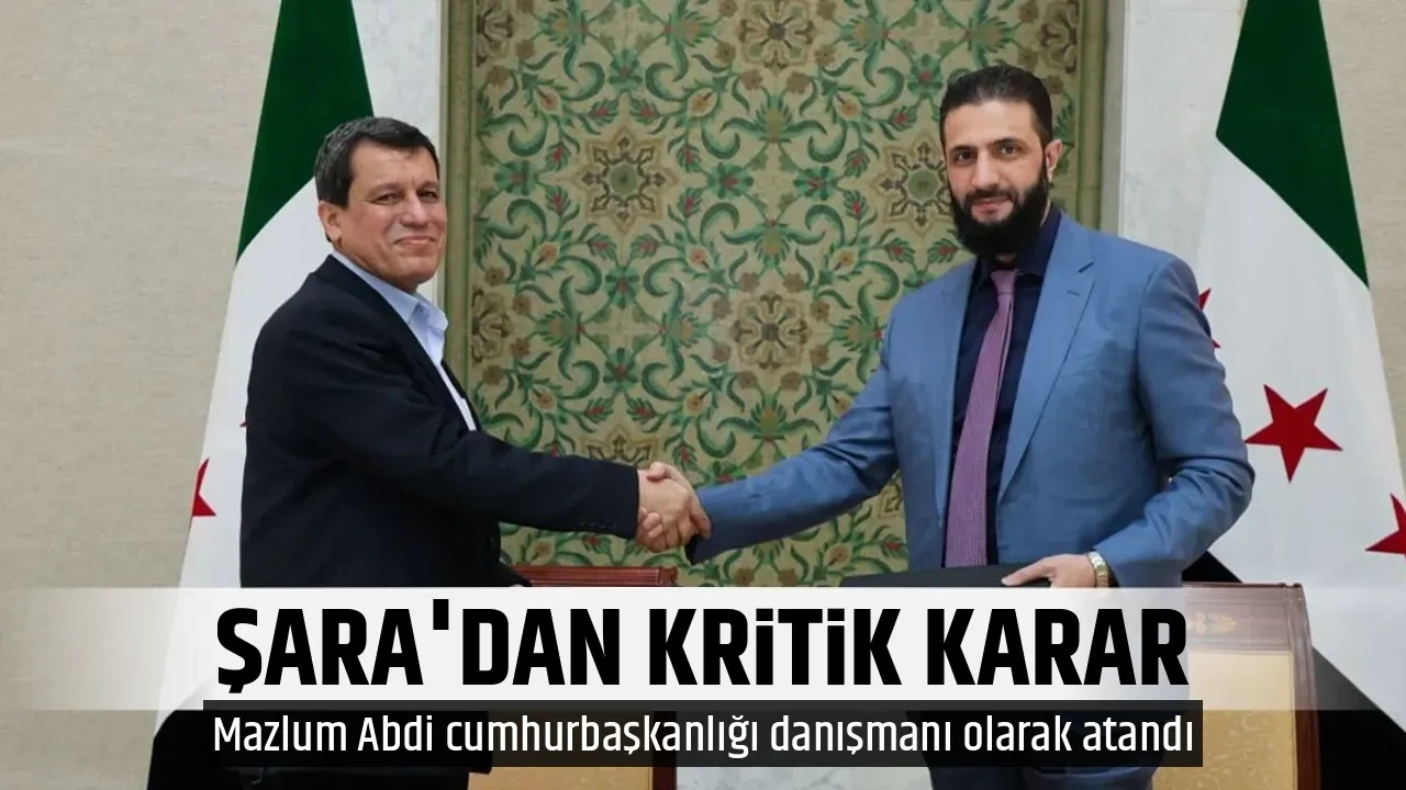 ŞARA'DAN KRİTİK KARAR