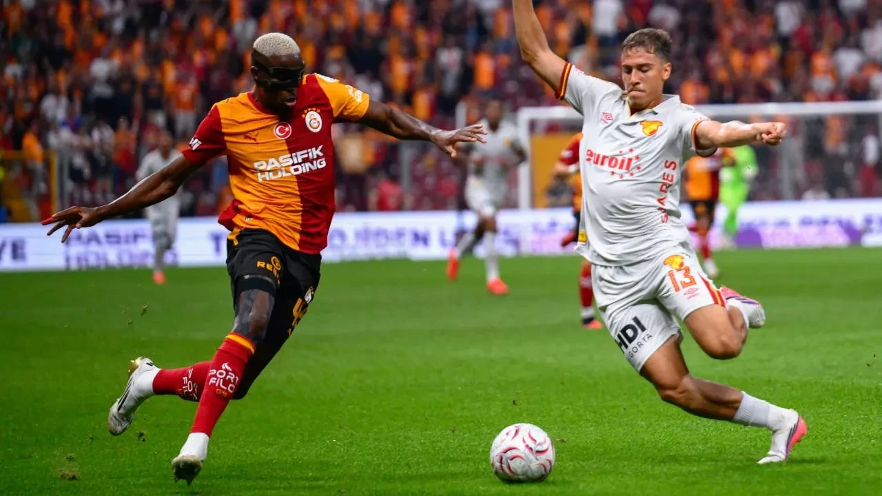 Galatasaray 5 gollü maçta kazandı! Sarı-kırmızılılar, Göztepe'yi 3-2 yendi