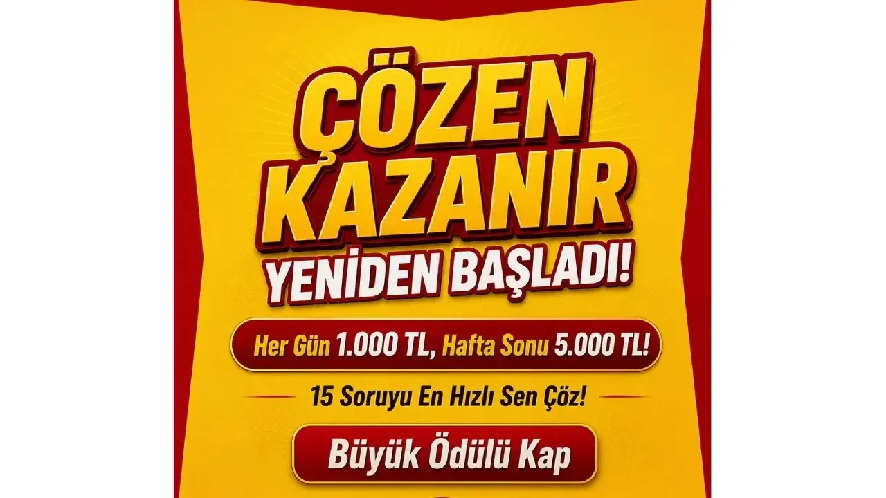 “Çözen Kazanır” sonuçları (28 Ağustos 2026) açıklandı! İşte, ilk 10’a giren isimler