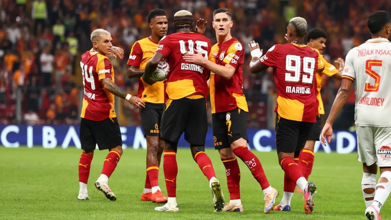 Galatasaray 5 gollü maçta kazandı! Sarı-kırmızılılar, Göztepe'yi 3-2 yendi