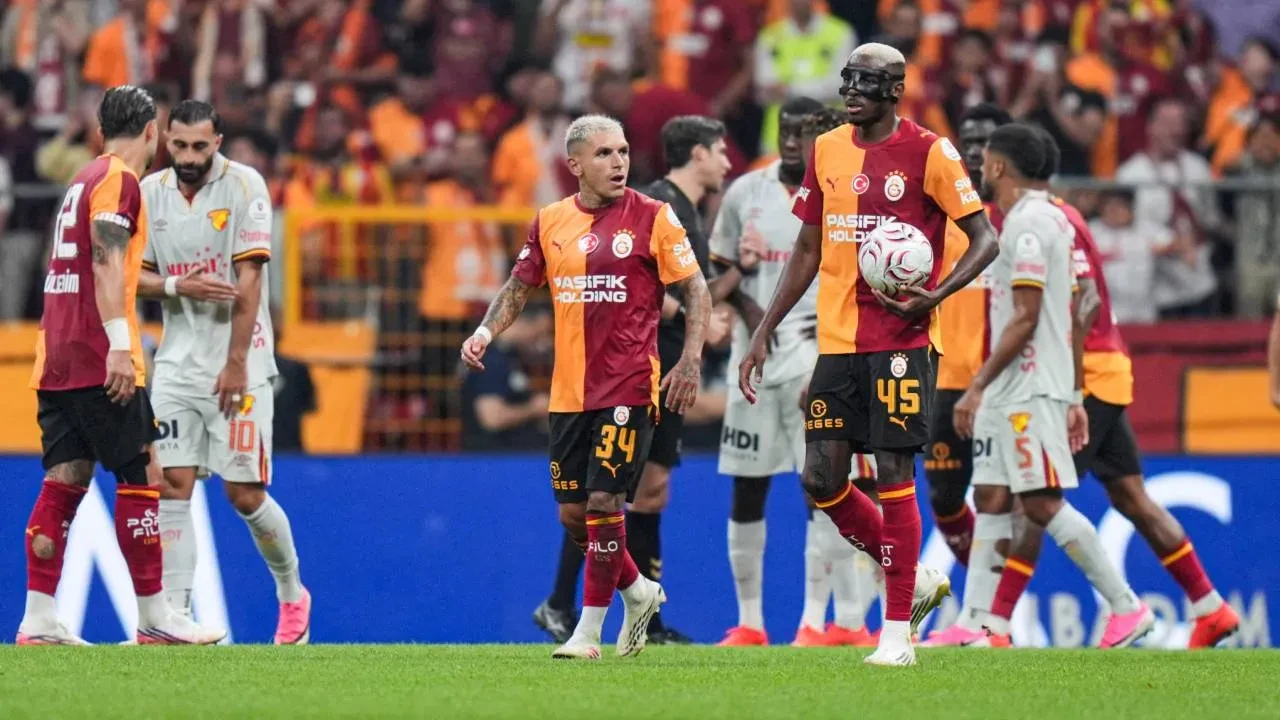 Galatasaray 5 gollü maçta kazandı! Sarı-kırmızılılar, Göztepe'yi 3-2 yendi