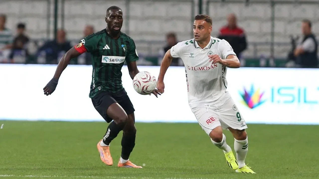 Kocaelispor geriden gelerek kazandı! Yeşil-siyahlılar, Konyaspor'u mağlup etti