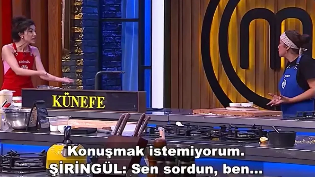 MasterChef'te Şükran ve Şiringül arasında büyük kavga! Mehmet Şef iki yarışmacıyı stüdyodan çıkardı