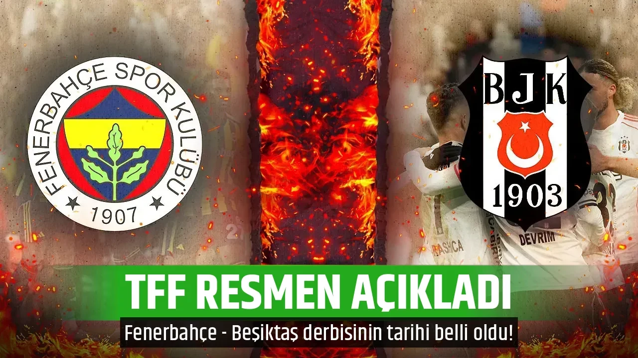 TFF RESMEN AÇIKLADI