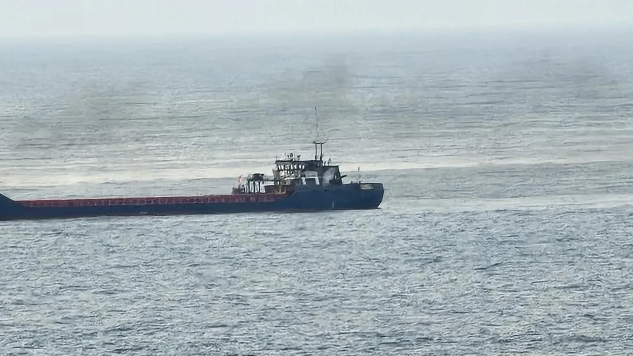 İHA ile vurulan AGN Ragnar gemisi Türkiye karasularında: Hasarın boyutu görüntülendi