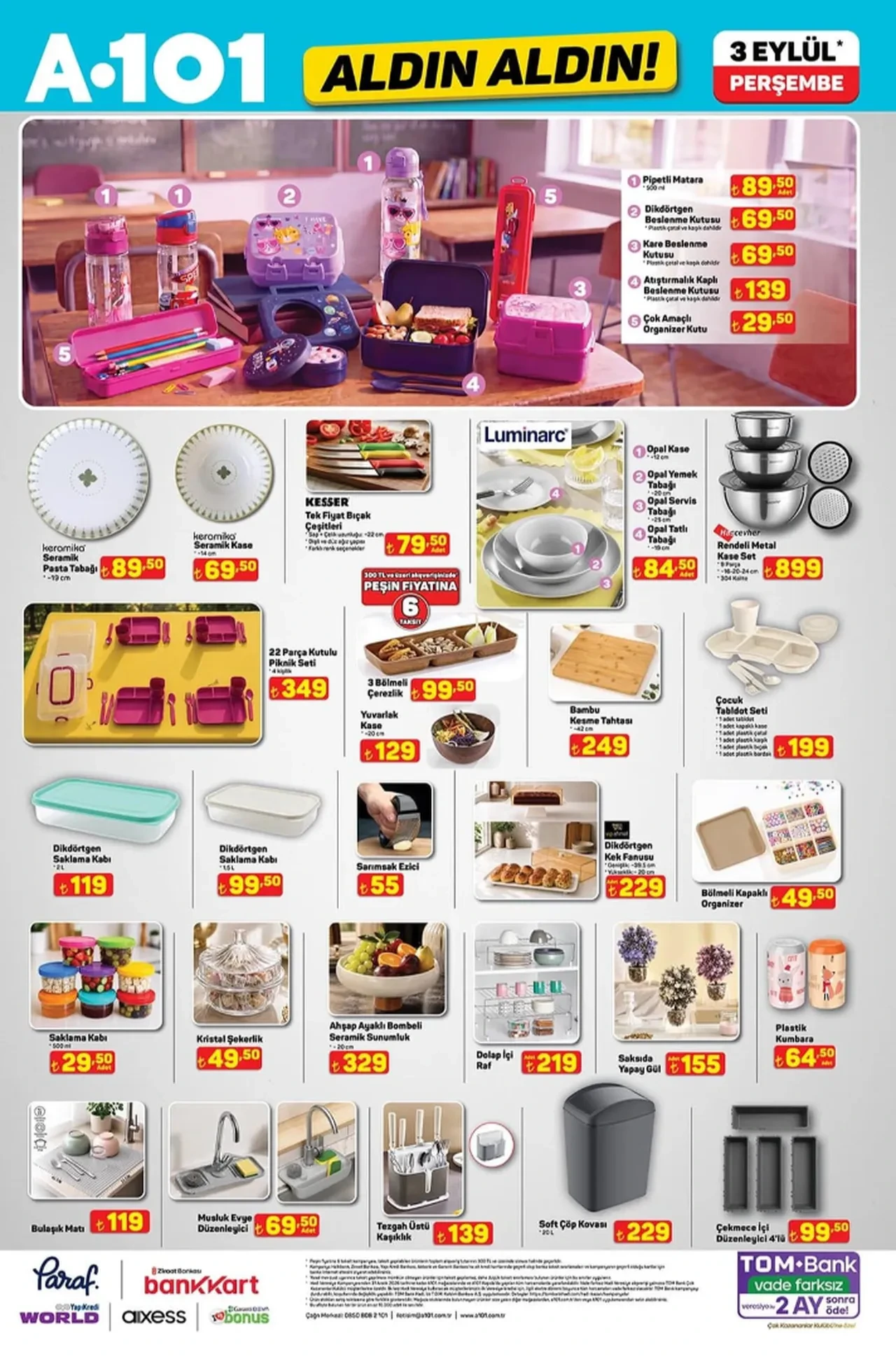 3 Eylül A101 aktüel ürünler kataloğu yayımlandı! Dikiş makinesi, kapsüllü kahve makinesi, katlanabilir elektrikli bisiklet ve retro hoparlör geliyor
