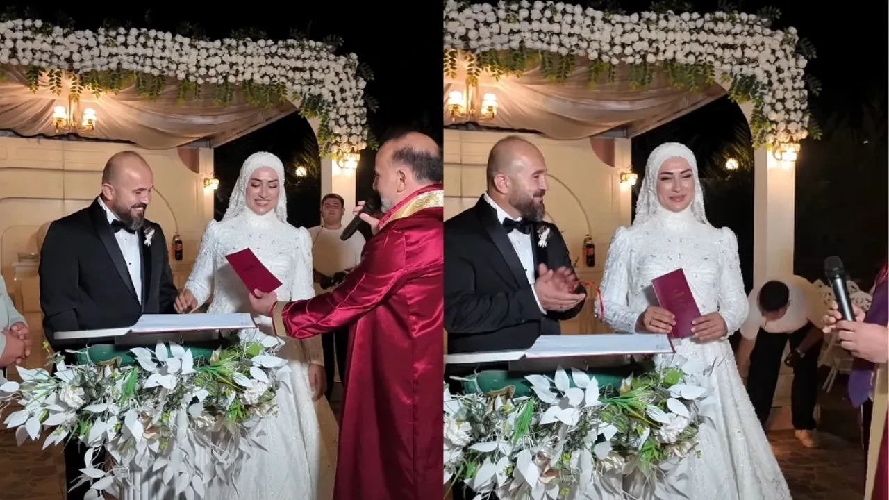 Burak Özçivit'in kardeşi Burçun Özçivit evlendi! Fahriye Evcen detayı dikkat çekti