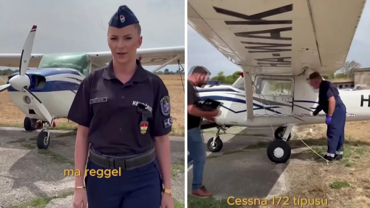 Macaristan'da film gibi uçak kaçırma olayı! Savaş uçakları havalandı, acil iniş yapınca araba çalmaya çalıştı