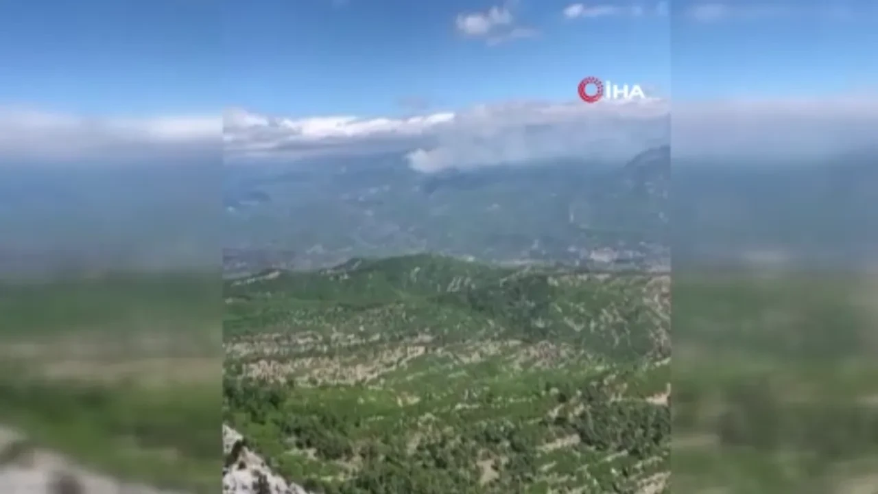 Manavgat’ta orman yangını! Ekipler havadan ve karadan müdahale ediyor