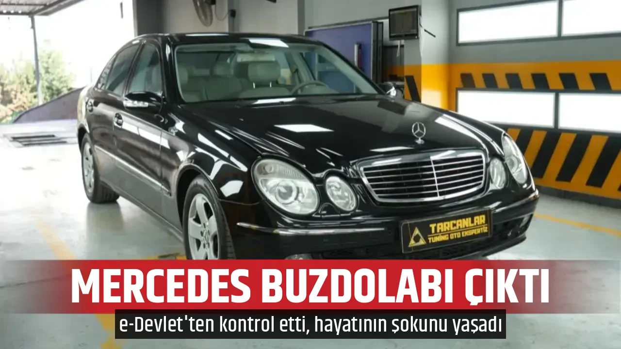 MERCEDES BUZDOLABI ÇIKTI