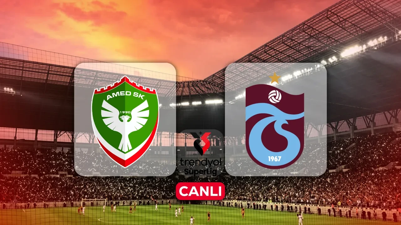 Amedspor Trabzonspor CANLI yayın: Amed Trabzonspor maçı hangi kanalda, CANLI nereden izlenir?