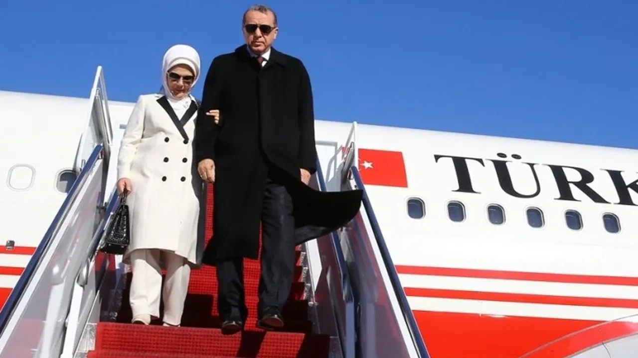 Cumhurbaşkanı Erdoğan, Kırgızistan'a gitti! Dünya liderleriyle buluşacak
