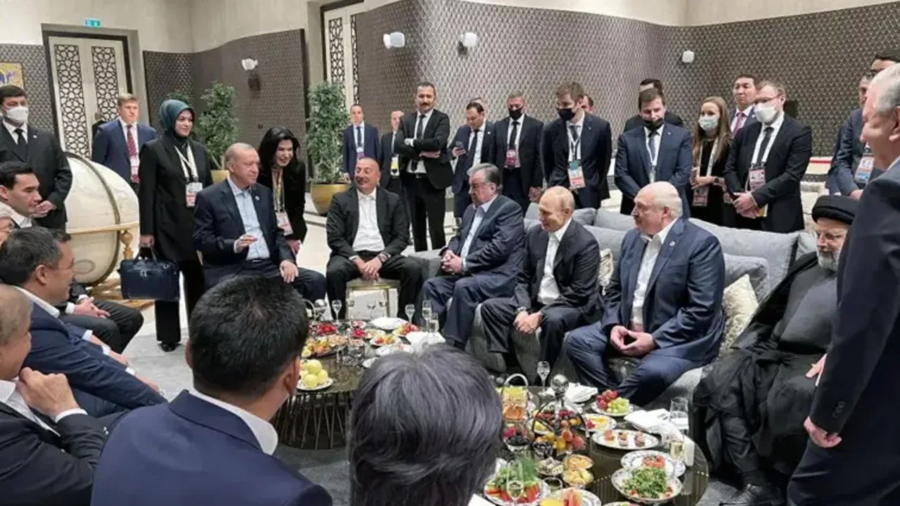 Cumhurbaşkanı Erdoğan, Kırgızistan'a gitti! Dünya liderleriyle buluşacak