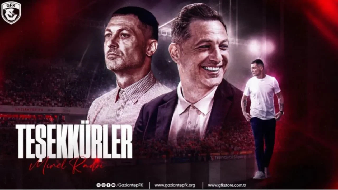 Gaziantep FK'da Mirel Radoi dönemi sona erdi
