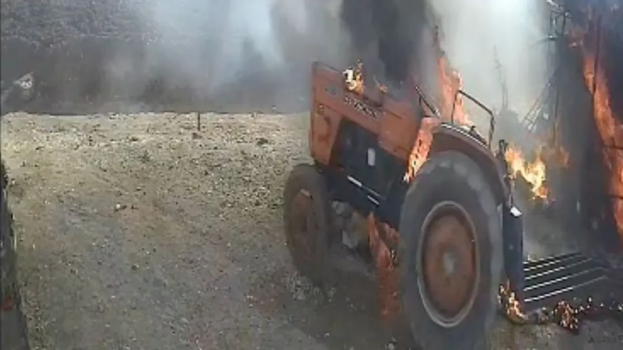 Güvenlik kamerasını izleyince şok oldular! Yangının sebebini kimse tahmin edemezdi