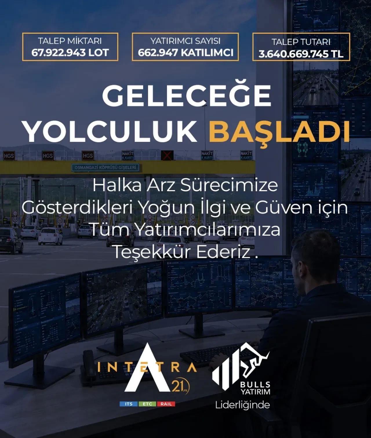 İntetra borsada ne zaman işlem görecek? INTET halka arz işlem tarihi 