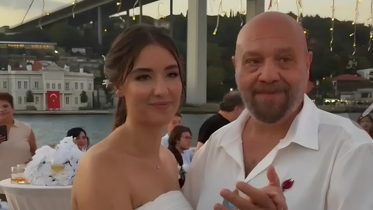 Kızılcık Şerbeti’nin Apo’su Ahmet Mümtaz Taylan kızını evlendirdi! Set aşkı nikâh masasına taşındı