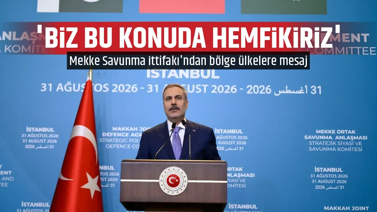'BİZ BU KONUDA HEMFİKİRİZ'