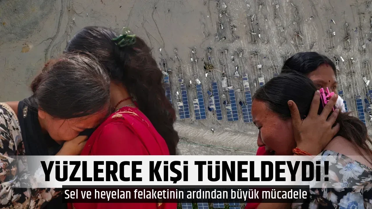 YÜZLERCE KİŞİ TÜNELDEYDİ!
