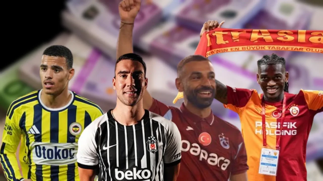 Süper Lig’de piyasa değeri en yüksek oyuncular sıralaması değişti: Zirvede üç yeni transfer…