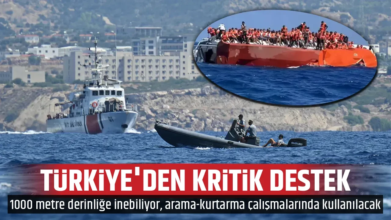 TÜRKİYE'DEN KRİTİK DESTEK