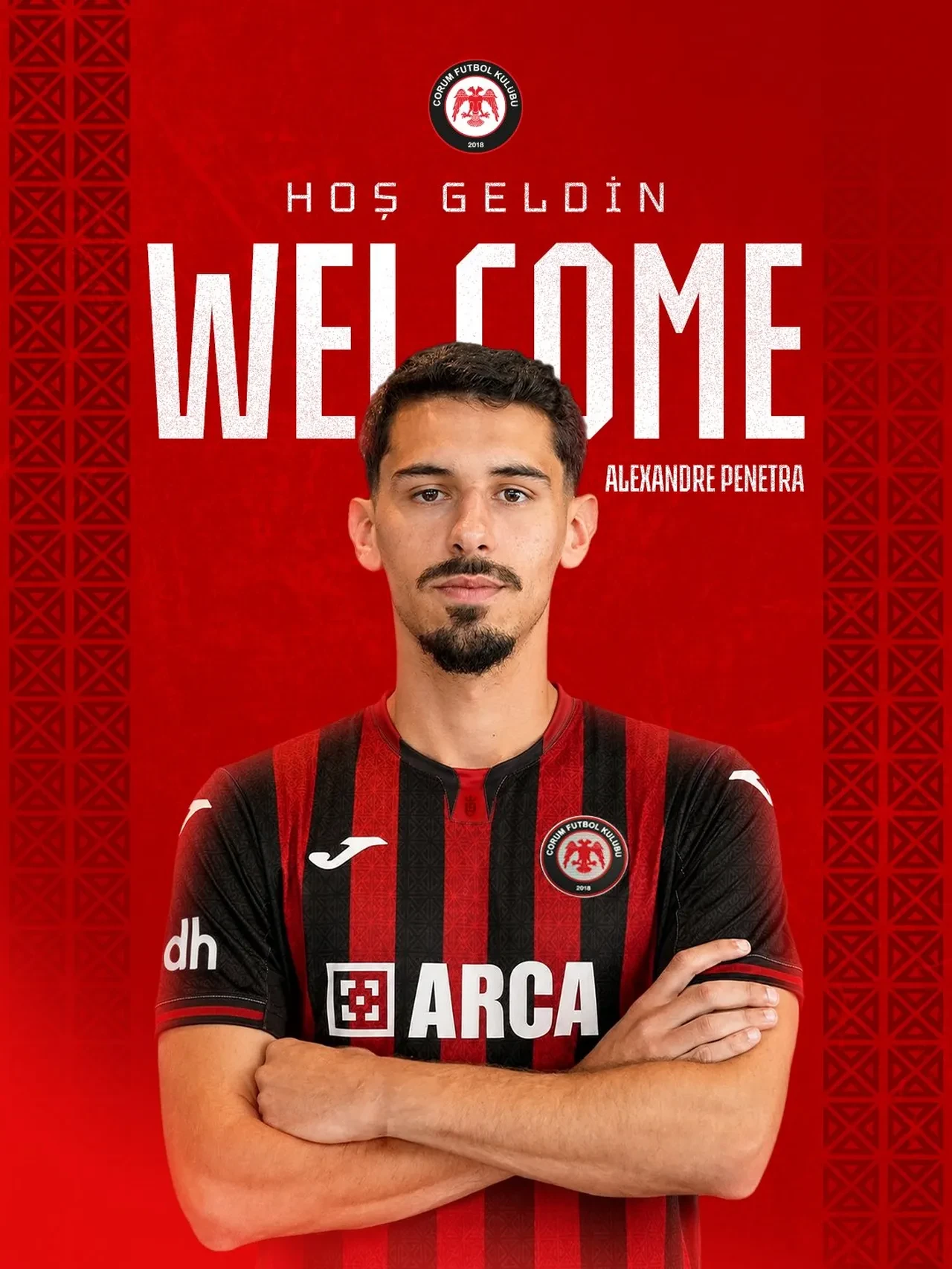 Çorum FK'de yeni transfer! Karadeniz temsilcisi, Alexandre Penetra'yı kadrosuna kattı