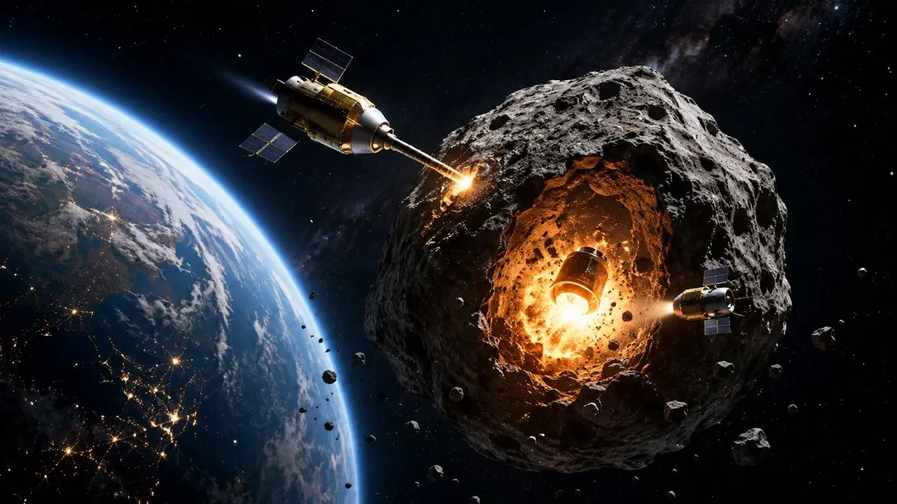 Dünya'ya çarpacak asteroiti durdurmanın yolu bulundu: Çin'den nükleer plan!