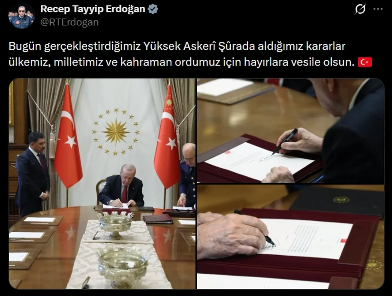 Emekliye sevk edilen generaller ve amiraller! 2026 YAŞ kararları açıklandı