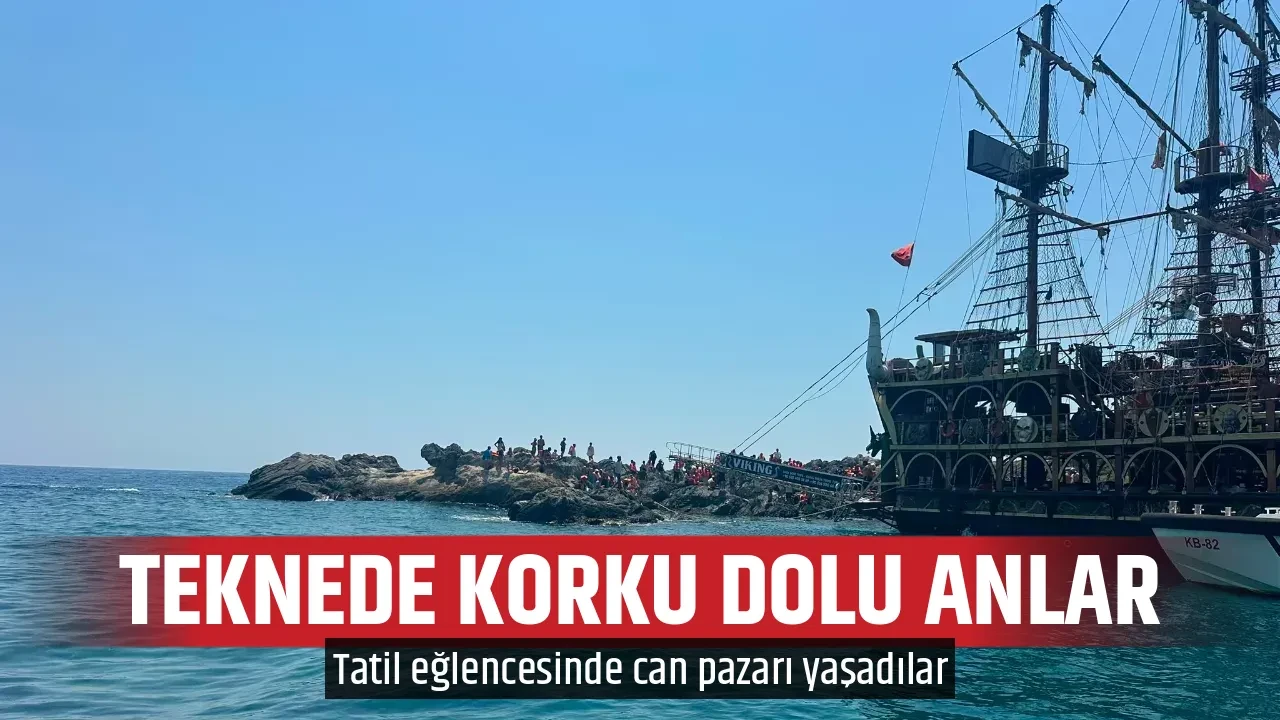 TEKNEDE KORKU DOLU ANLAR