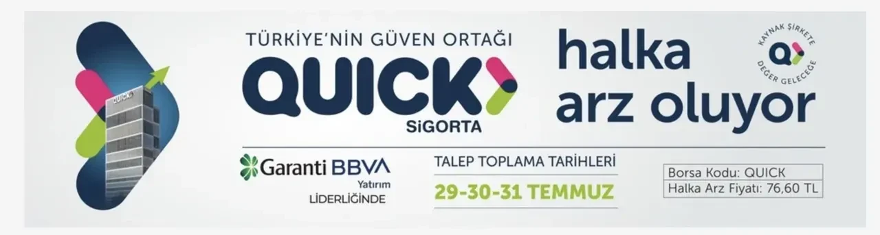 Quick Sigorta borsada ne zaman işlem görecek?