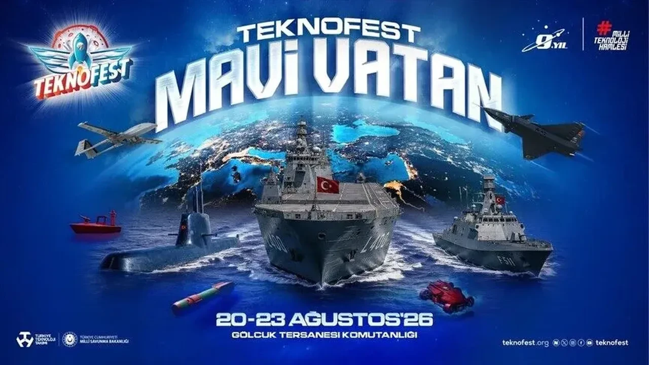 TEKNOFEST Mavi Vatan, teknoloji ve savunma sanayisini Gölcük'te bir araya getiriyor