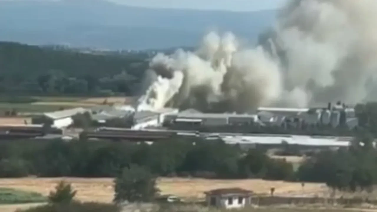 Bursa'da korkutan yangın! Kara dumanlar gökyüzünü kapladı