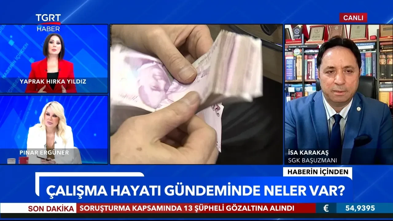 Emekliye promosyon şoku! İsa Karakaş TGRT canlı yayınında açıkladı