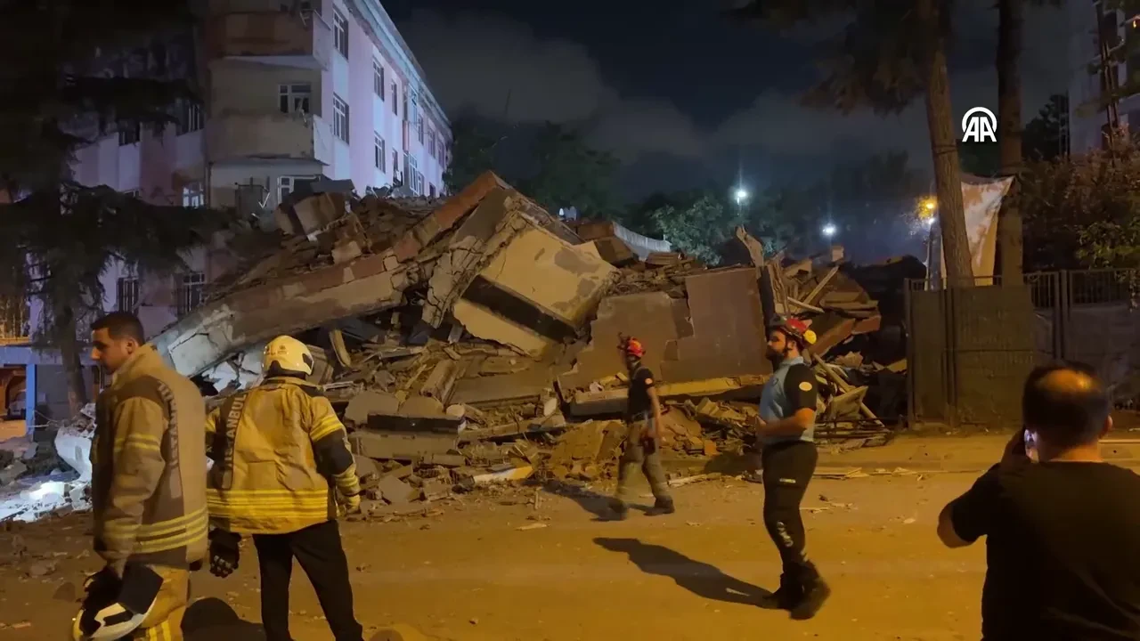İstanbul Bahçelievler'de 6 katlı bina çöktü! Felaketi 1 gün önce alınan karar önledi