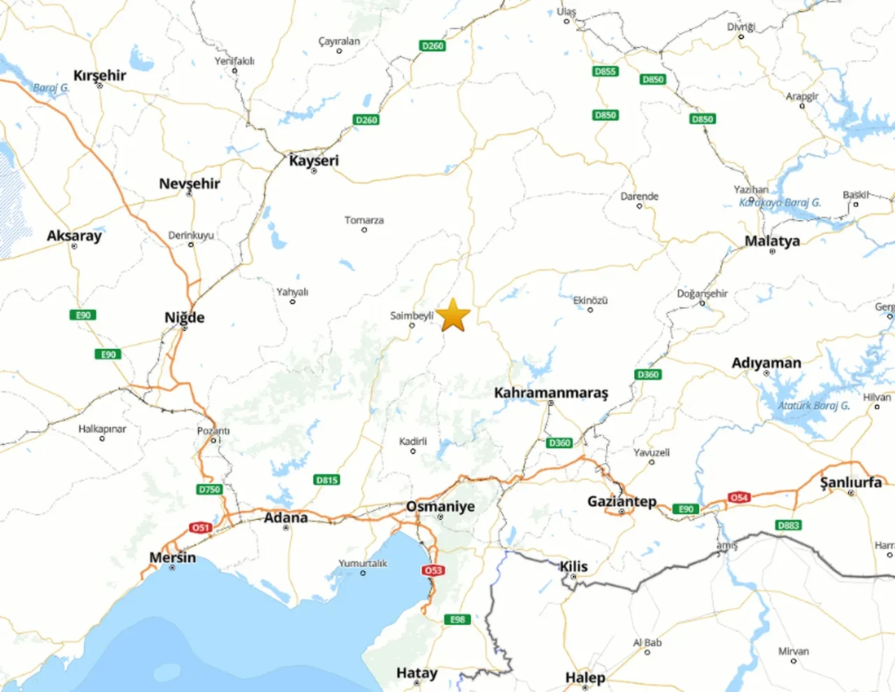 Kahramanmaraş'ta deprem oldu! AFAD verileri paylaştı