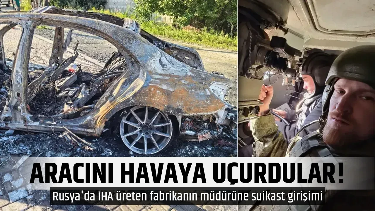 ARACINI HAVAYA UÇURDULAR!