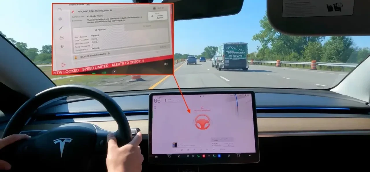 Tesla’da güncelleme krizi: Aşırı ısınma sorunu başladı